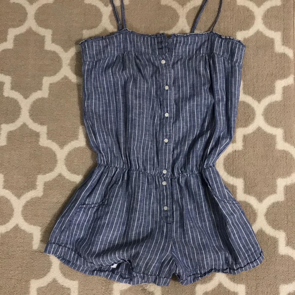 Gap denim romper Size S